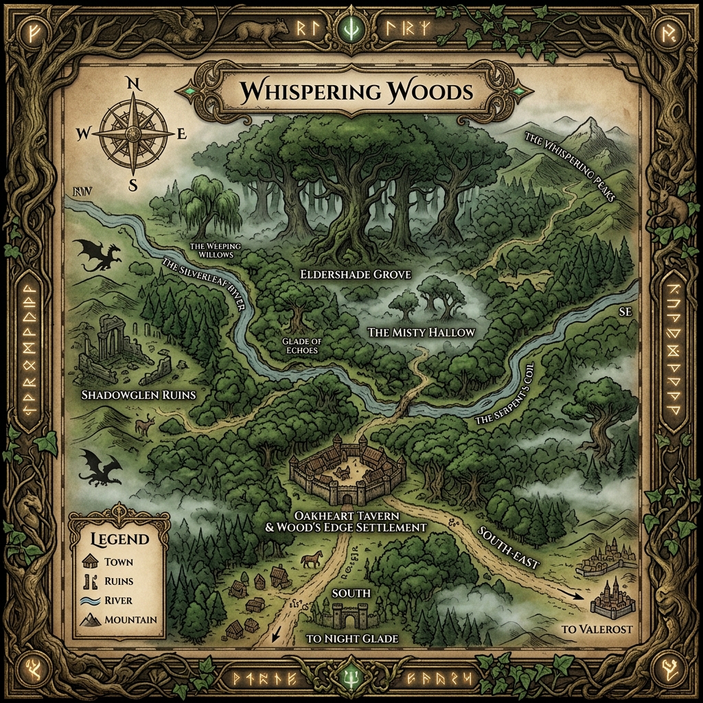 Shadowfen Map